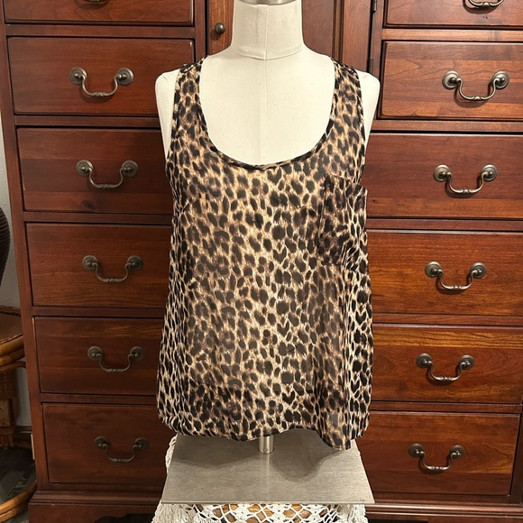 Wet Seal Leopard Print Tank Top - Picture 1 of 4